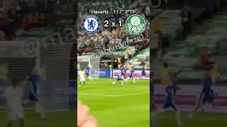 OS GOLS DA FINAL DO MUNDIAL DE CLUBES DIRETO DO ESTÁDIO  Chelsea x Palmeiras  shorts [upl. by Bywoods834]