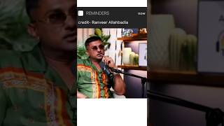 Yo yo Honey Singh On TRS 💯💥🔥 podcast shorts [upl. by Surat]