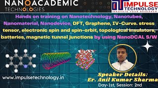 Nanotechnology Nanodevice DFT Graphene IVCurve Nanotubes stress tensor pseudopotentials [upl. by Holmen982]