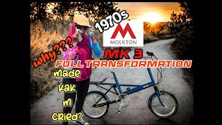 Moulton MK3 Full Transformation that made kakm cried at Seri Menanti Moulton amp Brompton Ride [upl. by Dett]