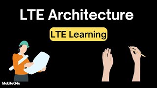 LTE Architecture  Architecture of LTE in hindi [upl. by Truc]