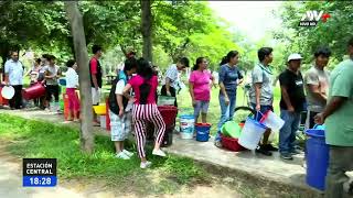 Más de 10 distritos de Lima Metropolitana no contarán con agua este martes 17 y miércoles 18 [upl. by Ezri880]