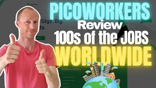 Picoworkers Review – 100s of Jobs Worldwide Full Tutorial [upl. by Orfield]