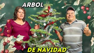 Decorando Nuestro Arbol De Navidad 2024 Muy Bonito Esta Quedando🎄🎅❄️☃️ [upl. by Hayn]