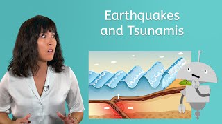 Earthquakes and Tsunamis  Earth Science for Kids [upl. by Therron]