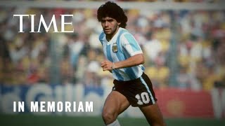 Diego Maradona In Memoriam  TIME [upl. by Jethro437]