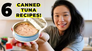 6 EASY CANNED TUNA RECIPE DISHES – Tasty Canned Tuna Cooking Hack How To Cook 6 Meals [upl. by Arimay735]