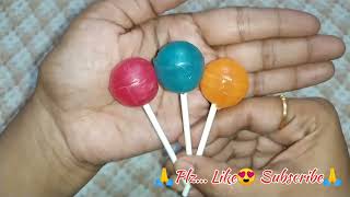 Yummy🤤 Tasty Lotte Lollies 🍭😍chocolate opening video [upl. by Ilac]