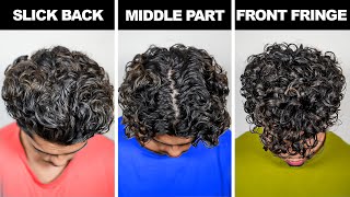 3 Hairstyles for Curly Hair [upl. by Euqirne]