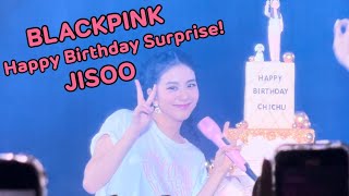 BLACKPINK  Born Pink World Tour THAILAND  JISOO Birthday Surprise amp Photo Time  070123 Day 1 [upl. by Ylluz887]