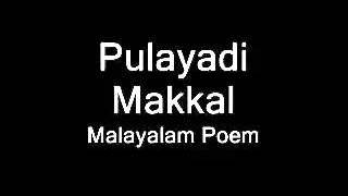 Pulayadi Makkal പുലയാടി മക്കള് കവിത [upl. by Ecela367]