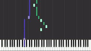 Foreplay  Jalen Santoy  Piano Tutorial  Sheet Music amp MIDI [upl. by Weitman]