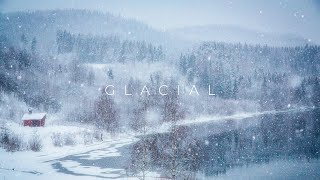 ＧＬＡＣＩＡＬ  Relaxing Ambient Music  Winter Forest with Snow Fall Ambiance [upl. by Ymeon917]