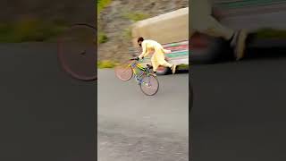 Mudassir Cycle One Wheeling Stunts TikTok Viral Video bicycle Wheelie Malakand Peshawar Pakistan [upl. by Mena2]