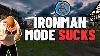 RuneScape 3 Ironman Mode Kind Of SUCKS [upl. by Schulein]