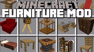 MrCrayfishs Furniture Mod 1122  Minecraft [upl. by Winifield]