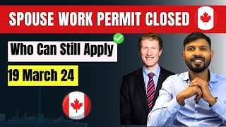 Canada Stopped Spousal Open Work Permit  Biggest Canada Visa Update 2024 [upl. by Watson607]