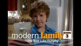 Modern Family  Best Luke Dunphy Moments  Bloopers Season 3 [upl. by Lothario]