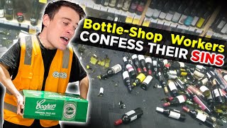 Bottle Shop Workers Confess Their SINS [upl. by Aurilia]