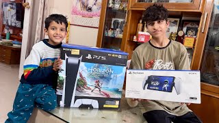 PlayStation 5 And PlayStation Mini 😍 UnBoxing [upl. by Duaner880]