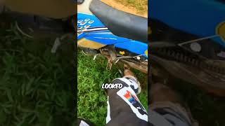 Bikers Leg Looks Twisted After Bad Motocross Crash 😳 [upl. by Haerle505]