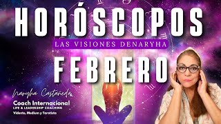 Horóscopos de mes de Febrero 2024 HoróscoposFebrero 🙌 Predicciones y Revelaciones en vivo [upl. by Eicart]