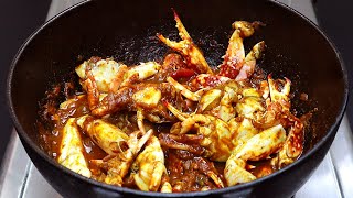 പാത്രം കാലിയാകുന്ന വഴിയറിയില്ല  Perfect Juicy Crab Roast  Njandu Roast  Crab  Njandu Curry [upl. by Dinan]