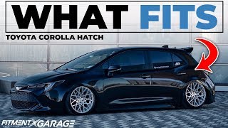 Toyota Corolla Hatchback  What Wheels Fit [upl. by Meredeth328]