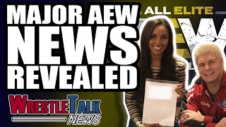 WWE SmackDown Vs AEW MAJOR All Elite Wrestling Announcement  WrestleTalk News Jan 2019 [upl. by Ddarb578]