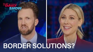 Jordan Klepper amp Desi Lydic quotSolvequot the Border Crisis  The Daily Show [upl. by Zicarelli]