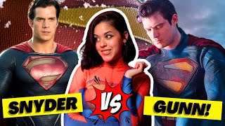 James Gunns NEW SUPERMAN vs HENRY CAVILL WHO is BETTER [upl. by Oguh174]