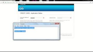 How to Check Citibank Credit Card Application Status Online [upl. by Hazeefah115]