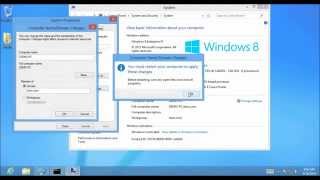 How to Join Client to a Active Directory Domain in Windows Server 2012 [upl. by Gniw583]