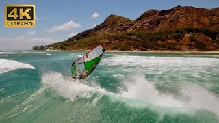 Windsurfing Diamond Head Oahu [upl. by Aeslehc]