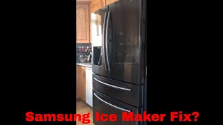 Samsung Ice Maker Repair  Finally after 2 years [upl. by Meekar]