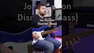 Joy Division  Disorder Bass Guitar [upl. by Ecila353]