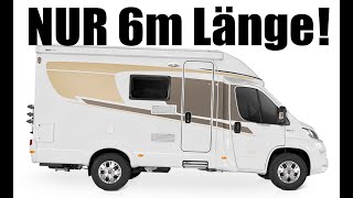 Nur 6m Länge und Kracherpreis ca 40000 €  Carado T 135 Clever Plus 2021 Wohnmobil Rundgang Test [upl. by Narf131]