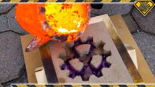 Argh Why Is Copper So Difficult TKOR Tests Melting Copper In Our Homemade Foundry [upl. by Akinom525]