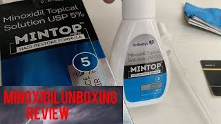 mintop minoxidel unboxing and Review in hindi  Hair Loss Treatment  How to Use Minoxidil [upl. by Belcher]