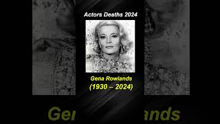 Famous Actors Who Died In 2024Shorts [upl. by Firman]