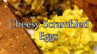 The Best Cheesy Scrambled Eggs How to Make the Best Scrambled Eggs with Cheese [upl. by Rooke747]