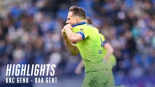 🎬 KRC Genk  KAA Gent 01 Barragematch JPL [upl. by Dulcy]