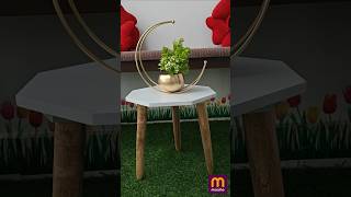 COFFEE TABLE UNDER ₹300 coffeetable cutefurniture cornertable homedecor balconydecor meesho [upl. by Ivan385]