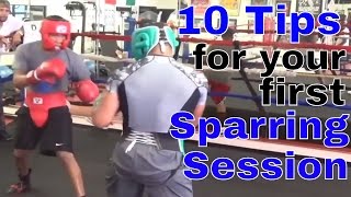 10 Tips for Your First Ever Sparring Session [upl. by Elmaleh]