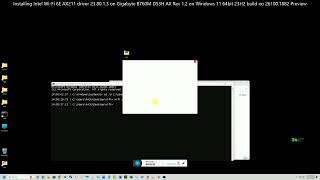 Installed Intel WiFi driver 238013 on Windows1123H2261001882PGBB760MDS3HAXrev12 [upl. by Assecnirp]