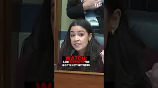 AOC Runs CIRCLES Around The GOPs Key Witness [upl. by Izawa]