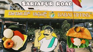 👌BABAI TIFFINS 🤗 Sarjapur Road  Bangalore [upl. by Madson]