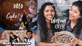 How to make Oreo biscuit cake  how to make cake without oven  rufimanmohan cake chocolatecake [upl. by Voleta]