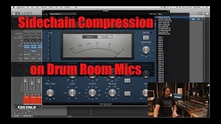 Sidechain Compression on Drum Room Mics [upl. by Mini]