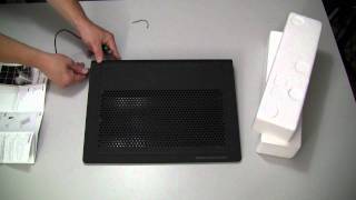 Zalman NC2000 ZMNC2000 Notebook Cooler Unboxing [upl. by Htiekel218]